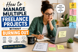 How to Manage Multiple Freelance Projects Without Burning Out